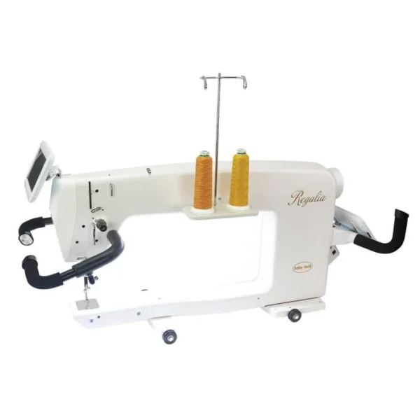 Effortless fabric handling Baby Lock Regalia 20” machine versatile quilting