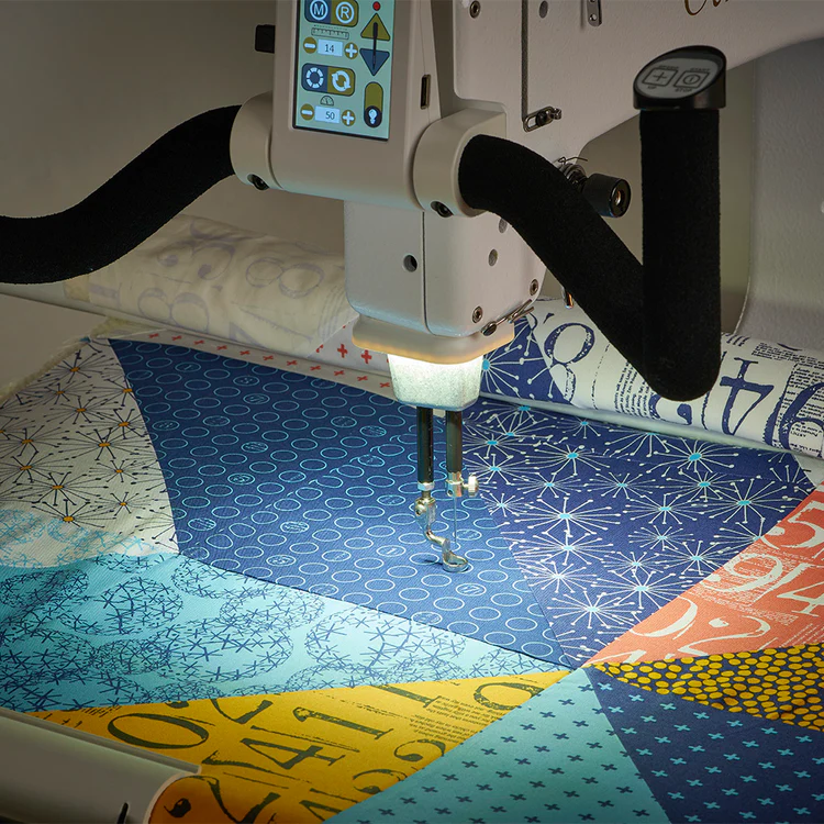 Quilting without boundaries Baby Lock Coronet 16” machine flexibility