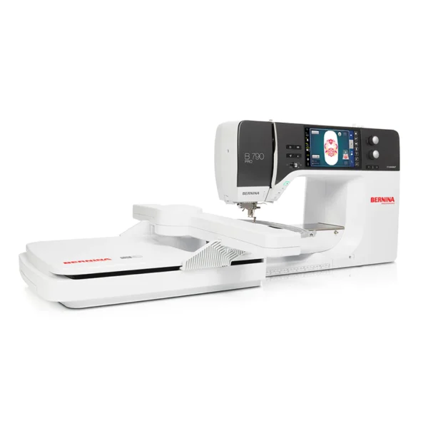 Expand crafting capabilities with Bernina 790 PRO's sewing and embroidery