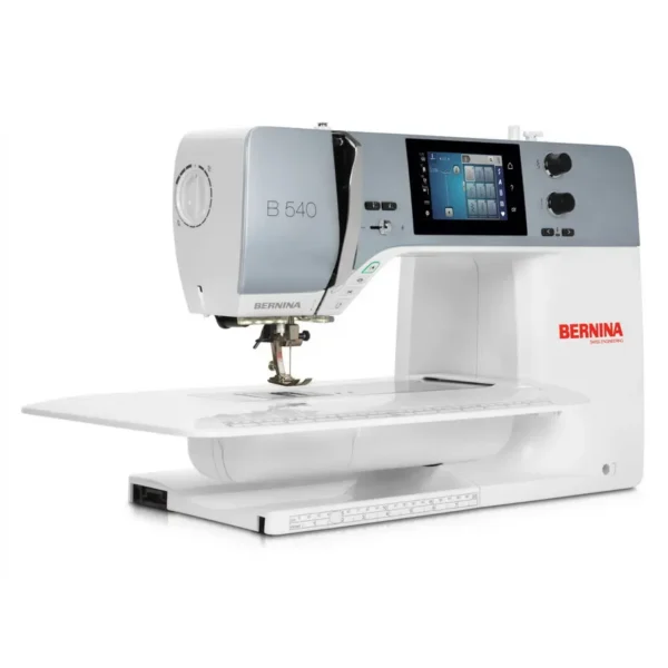Bernina 540 features cutting-edge technology for embroidery enthusiasts