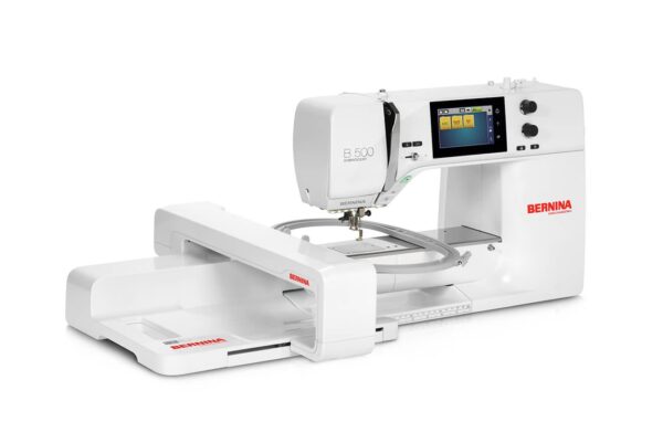 Experience synergy of sewing and embroidery with Bernina 500 E