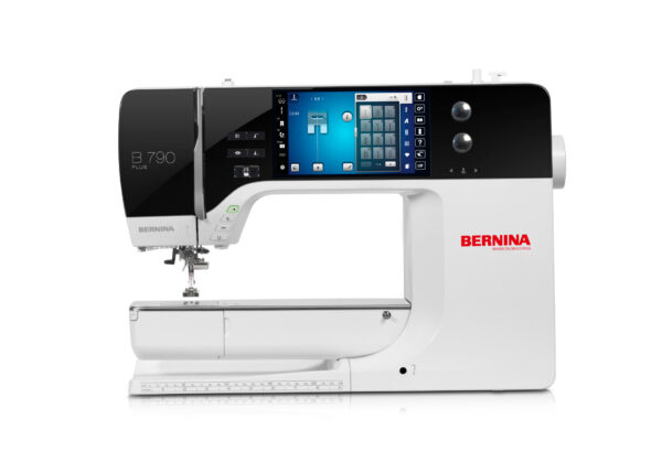 Combine efficiency in sewing and embroidery craftsmanship with Bernina 790 PLUS