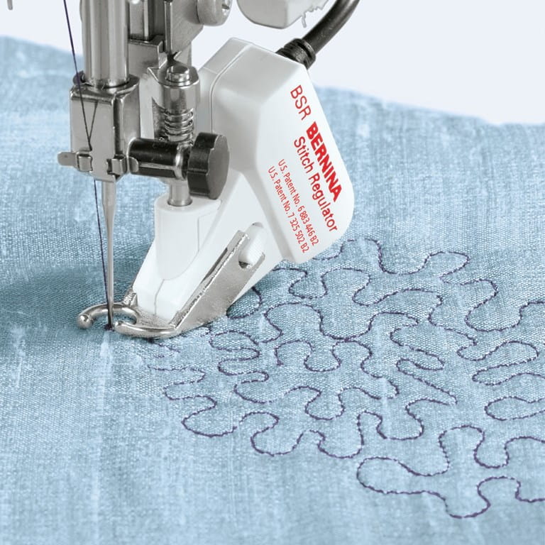 User-friendly Bernina 880 PLUS ideal for quilting and embroidery projects