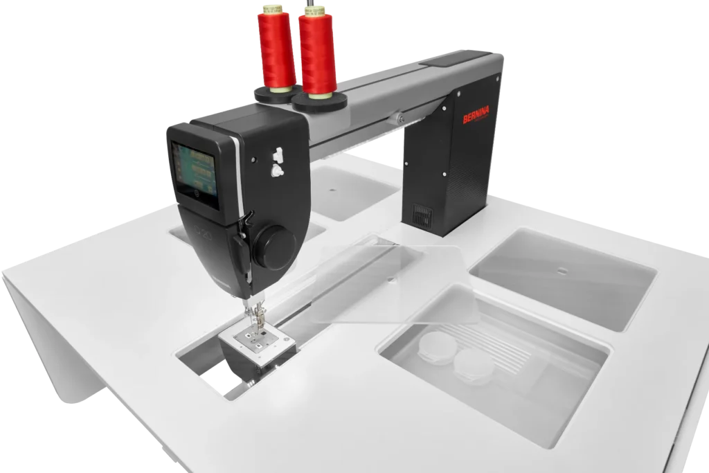 Discover the ultimate quilting partner in the Bernina Q16 Longarm Machine