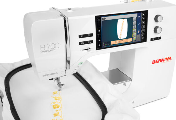 Achieve embroidery excellence with detailed Bernina 700 E Longarm specs