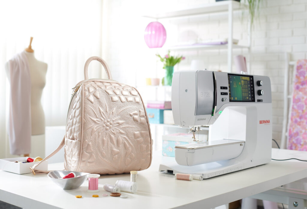 Streamline sewing tasks with Bernina 735's efficient and precise operations