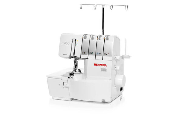 Experience seamless serging with Bernina L 460's state-of-the-art design