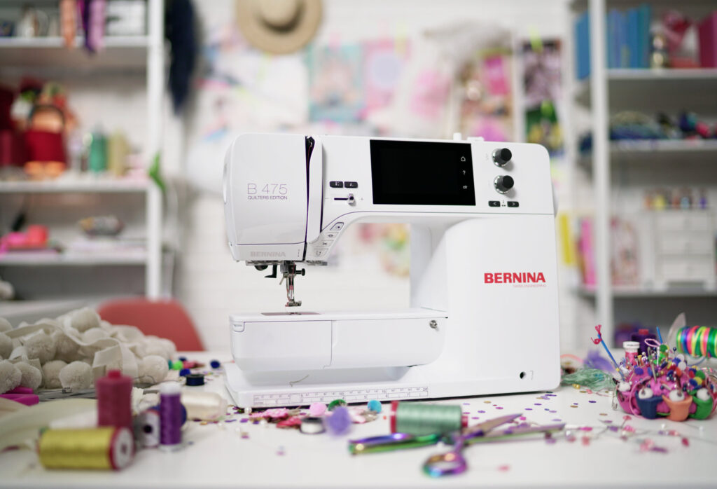 Elevate textile artistry with Bernina 475 QE sewing machine technology