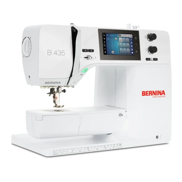 Create stunning quilts effortlessly with Bernina 435's superior sewing functions