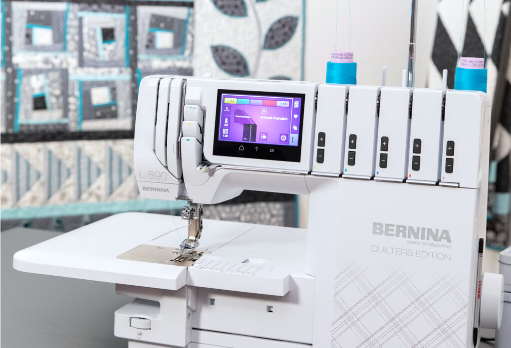 Seamlessly create exquisite garments using Bernina L 890 sewing capabilities