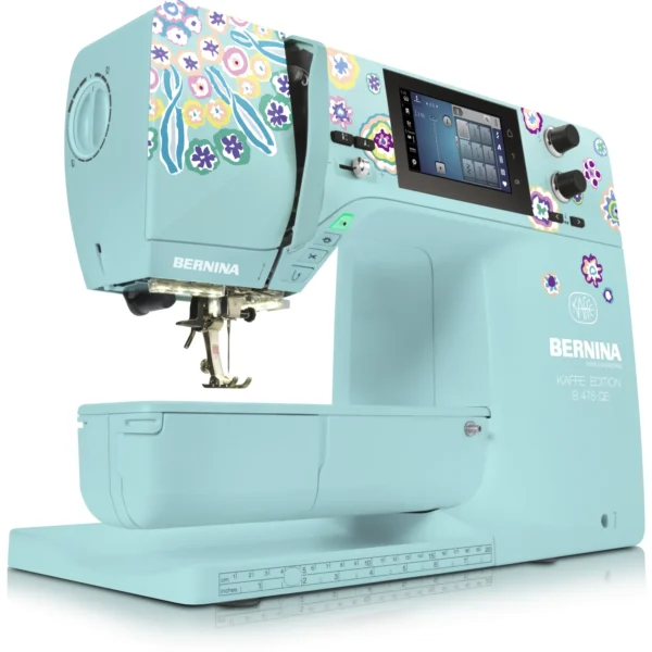 Discover vibrant Bernina 475 QE Kaffe Edition Quilting Machine offers