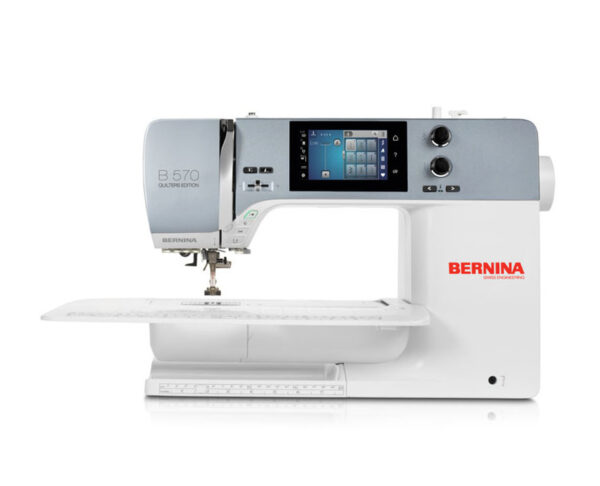 Exclusive sewing patterns through Bernina 570 QE E machine software updates