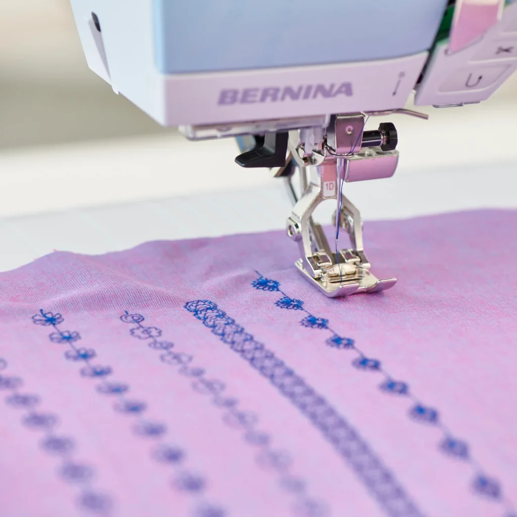 New era of sewing excellence unveiled with Bernina 570 QE Kaffe