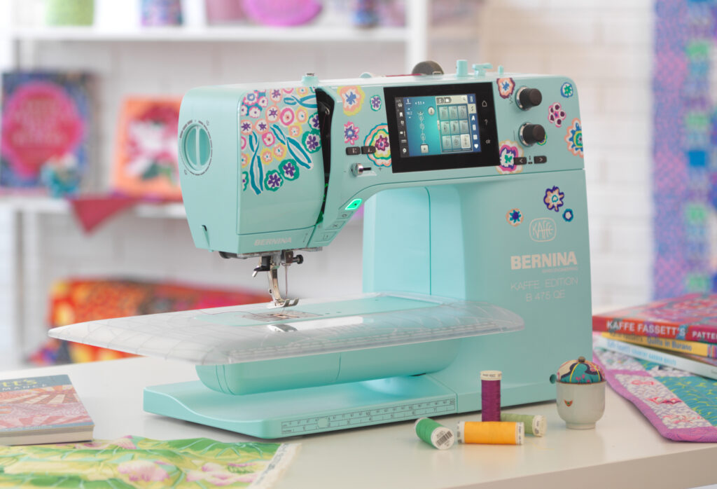 Shop Bernina 475 QE Kaffe Edition for advanced quilting projects