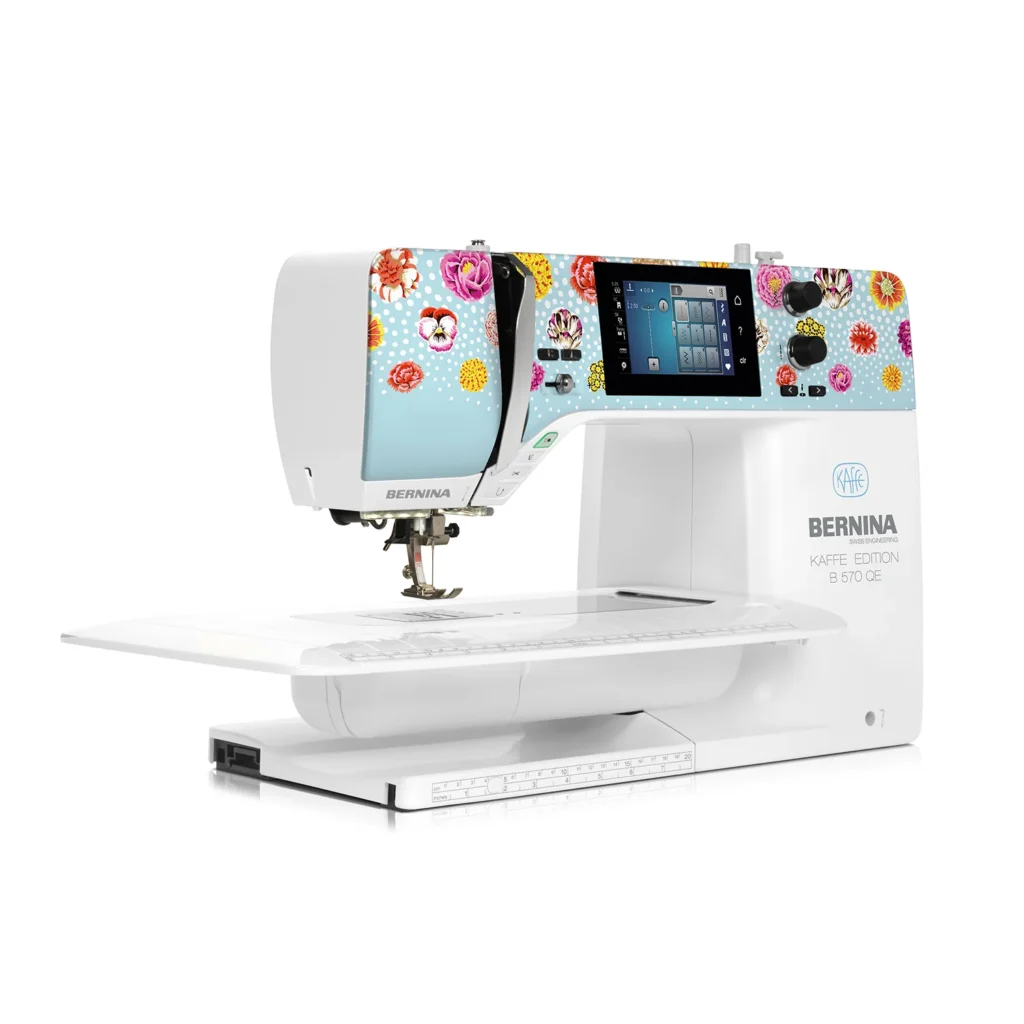 Achieving perfection in every project with Bernina 570 QE Kaffe Edition