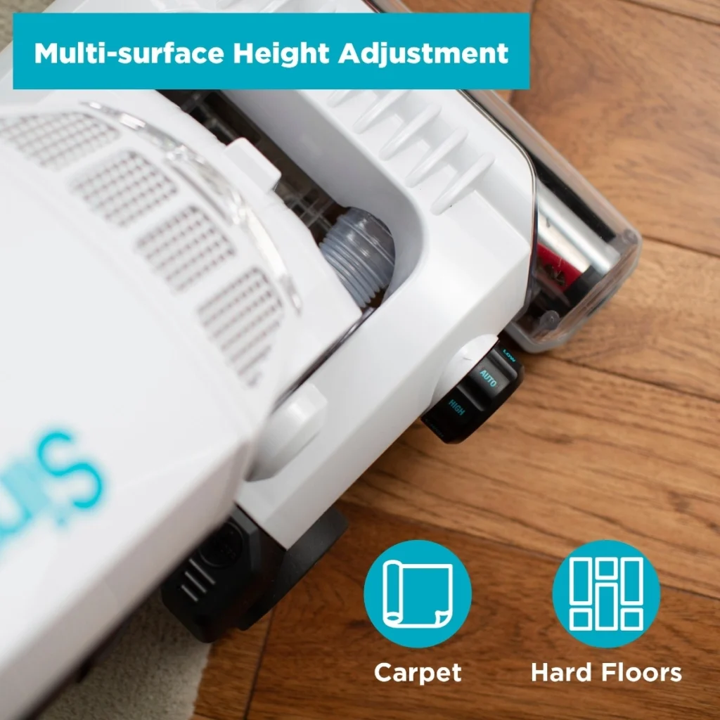 Hassle-free vacuuming experience Simplicity S20EZM Allergy Upright user-friendly operation