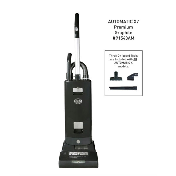 Face various cleaning challenges confidently SEBO AUTOMATIC X7 Premium