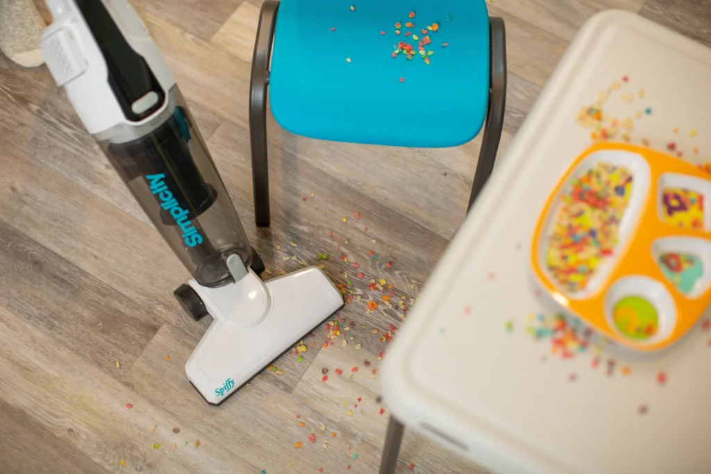 Discover efficient cleaning with Simplicity S60 Spiffy Bagless Stick Vacuum