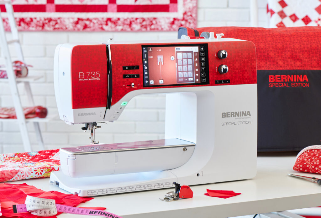 Step up your sewing game with BERNINA 735 Patchwork Edition