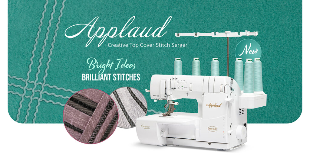 Achieve perfect stitches Baby Lock Applaud Creative Serger