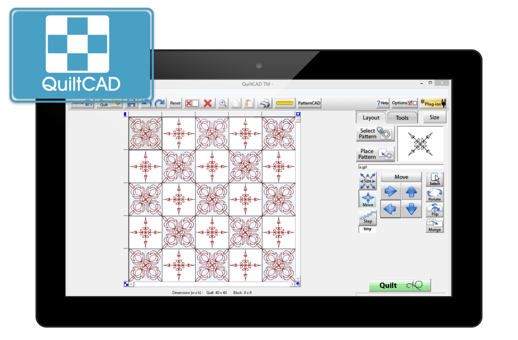 Maximize quilting efficiency Grace Company QCT 6 to Pro