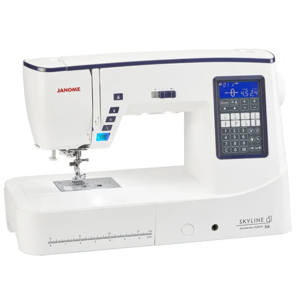 Janome Skyline S6 Anniversary Edition improves sewing speed and accuracy