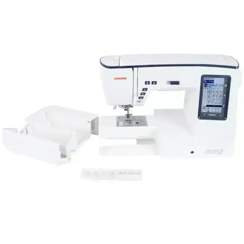 Custom sewing easier Janome Skyline S7 Anniversary Edition order online