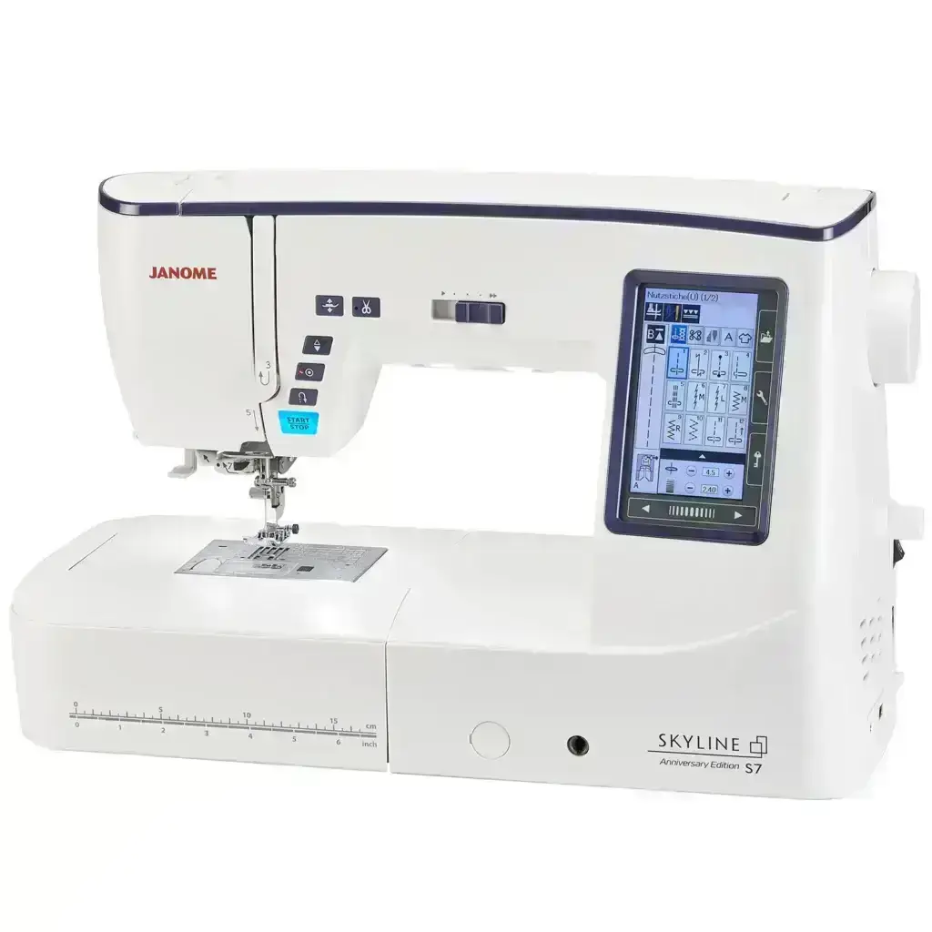 Sew like a pro Janome Skyline S7 Anniversary Edition available