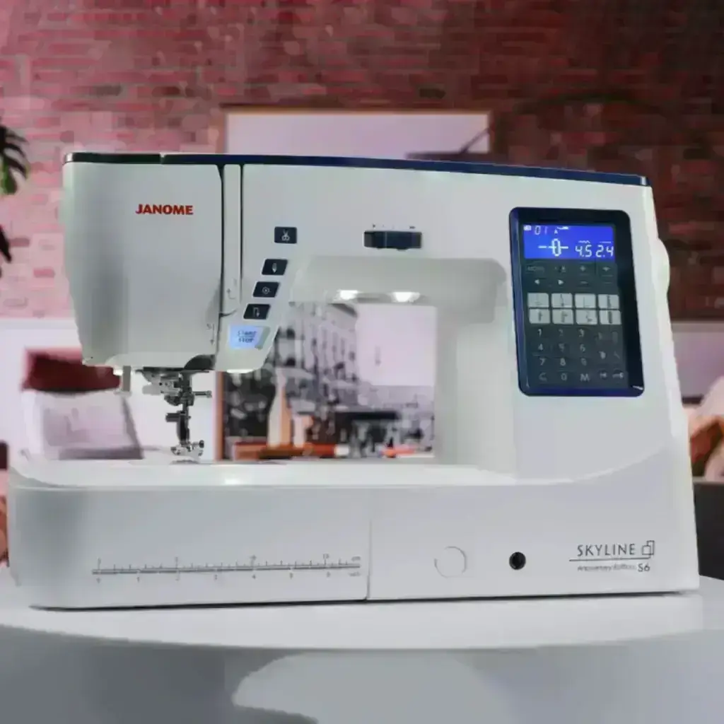 Invest in Janome Skyline S6 Anniversary Edition for quality craftsmanship