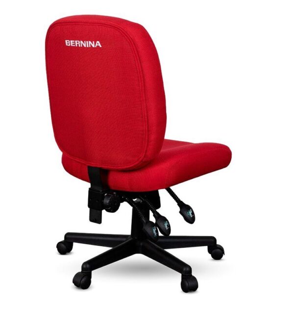 bernina red chair by horn ergonomic height adjustment for personalized seating comfort