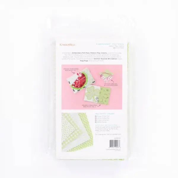 purchase Kimberbell Embroidery Felt Pack Pattern Play Greens quilting tool available now