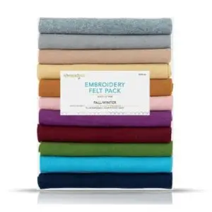 Kimberbell Embroidery Felt Pack, Fall/Winter for sale near me cheap