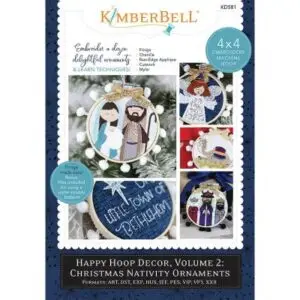 Kimberbell Happy Hoop Décor, Vol. 2: Christmas Nativity Ornaments for sale near me cheap