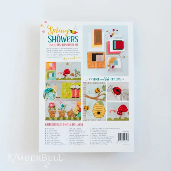 order Kimberbell Spring Showers Embellishment Kit professional design for sale