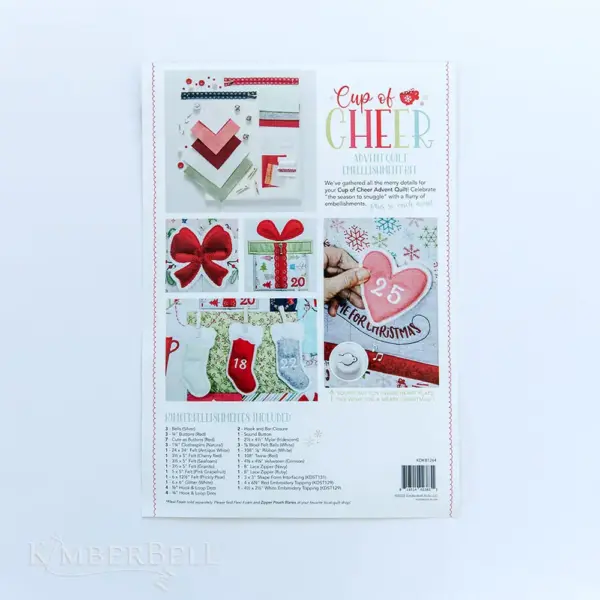 buy Kimberbell Cup of Cheer Advent Quilt Embellishment Kit premium