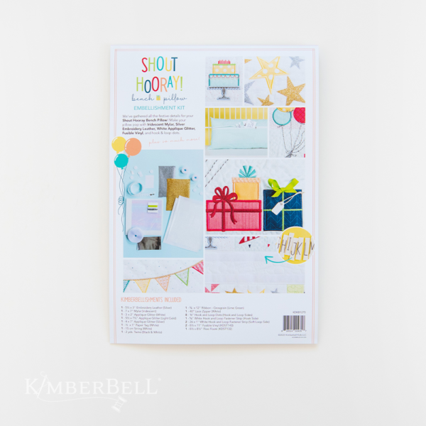 buy Kimberbell Shout Hooray Embellishment Kit creative kit for sale