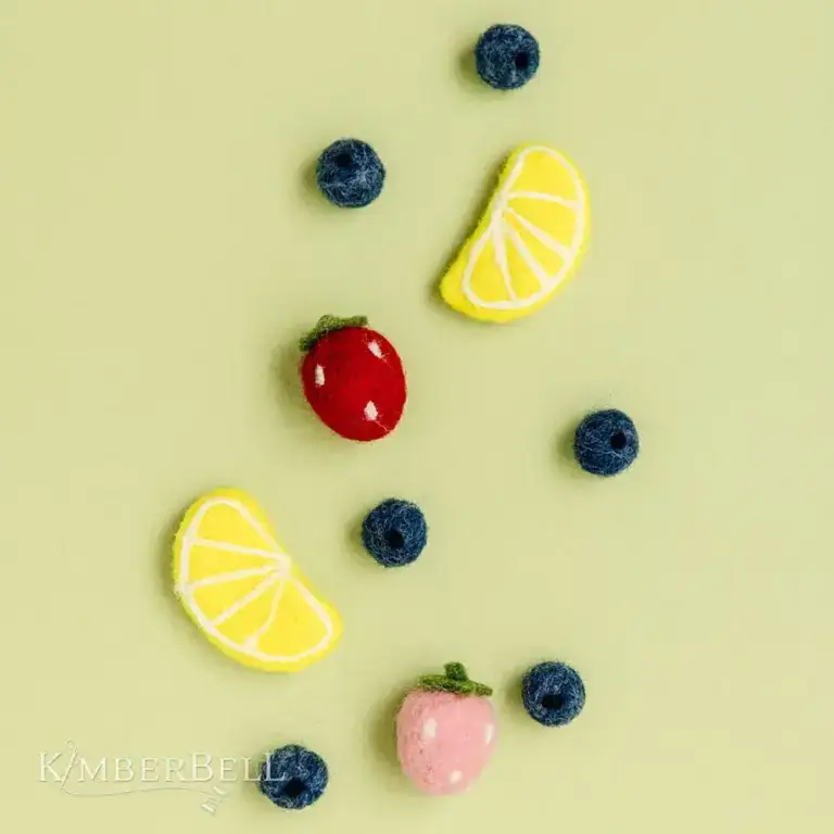 purchase Kimberbell Wool Felt Lemons and Berries 10 Pieces blend