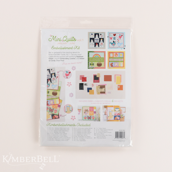 order best Kimberbell Mini Quilts Vol1 Jan Jun Kit sale